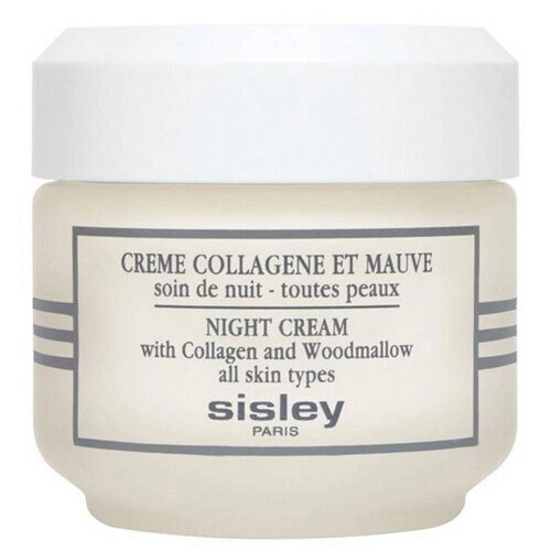 Sisley Night Cream With Collagen And Woodmallow Ночной крем для лица с коллагеном и мальвой 50 мл