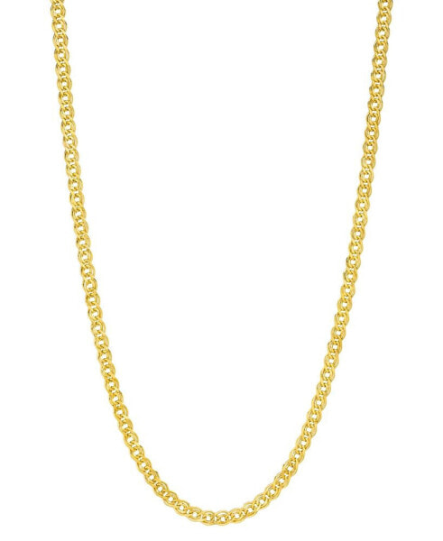 20" Nonna Link Chain Collar Necklace (2-9/10mm) in 14k Gold