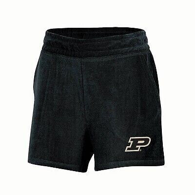 NCAA Purdue Boilermakers Women's Terry Shorts - S