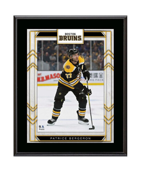 Patrice Bergeron Boston Bruins 10.5" x 13" Sublimated Player Plaque