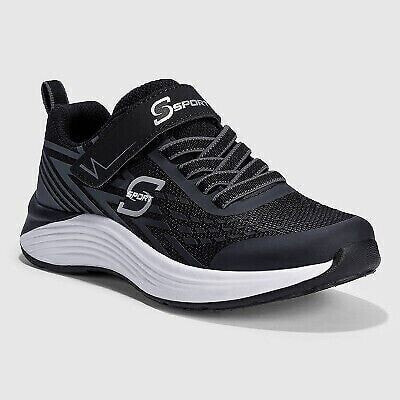 S Sport By Skechers Kids' Spencer Sneakers - Black 1