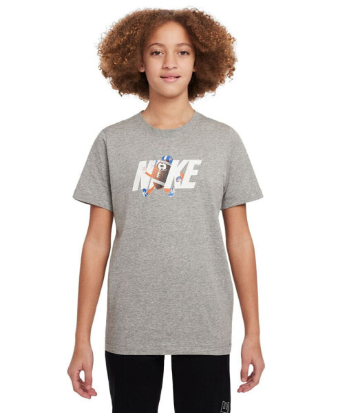 Big Kids Sportswear Relaxed-Fit Printed T-Shirt