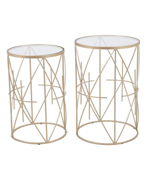 Hadrian Side Tables, Set of 2