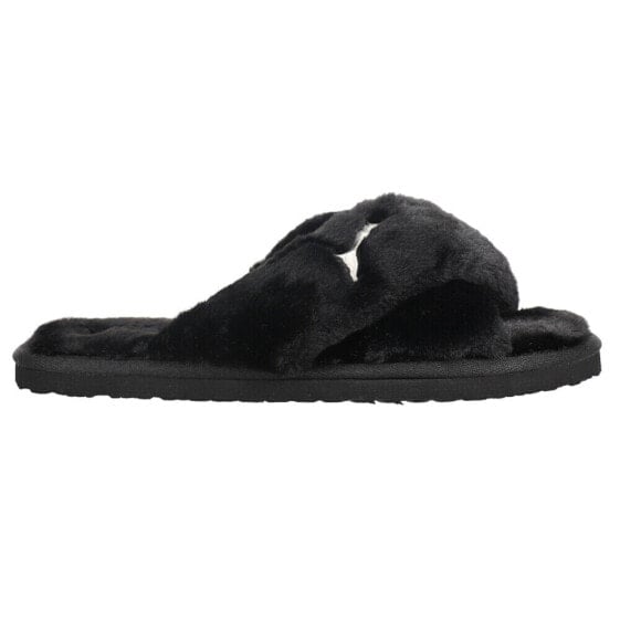 Puma Fluff X Strap Slide Womens Black Casual Sandals 38493601