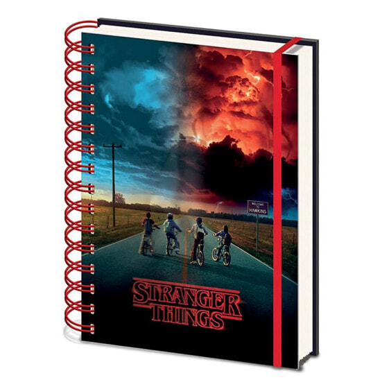 STRANGER THINGS A5 Premium 3D Mind Flyer Notebook