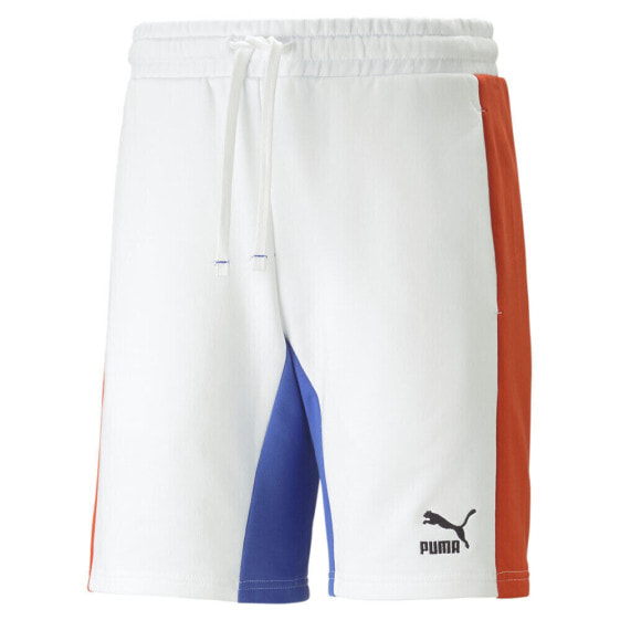 Puma Classics Block 8 Inch Shorts Mens Size S Casual Athletic Bottoms 53816802