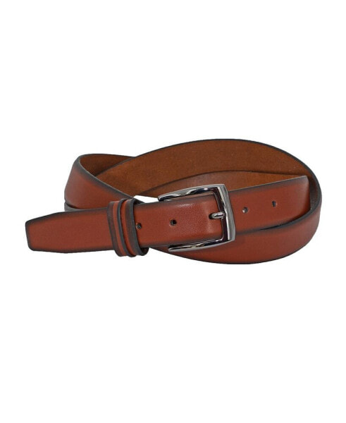 Men's Leather Non-Reversible Dress Belt