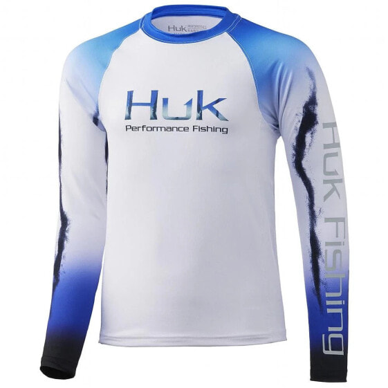 HUK Youth Flare Double Header Long Sleeve Long Sleeve Shirt