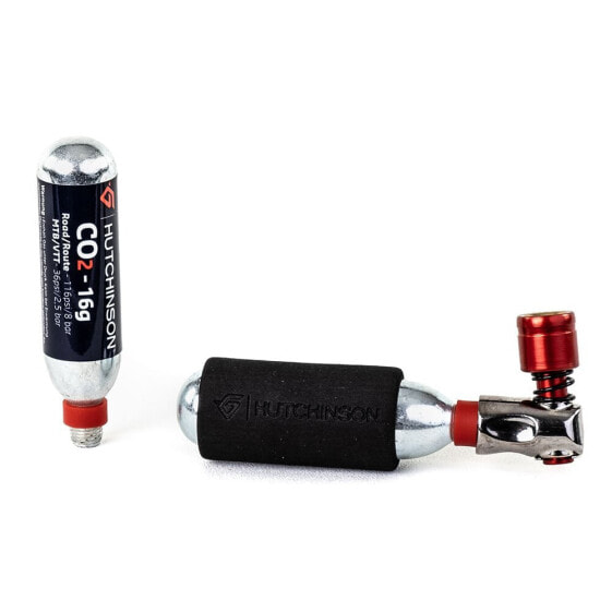 HUTCHINSON 16g CO2 Cartridges And Valve Connector Kit