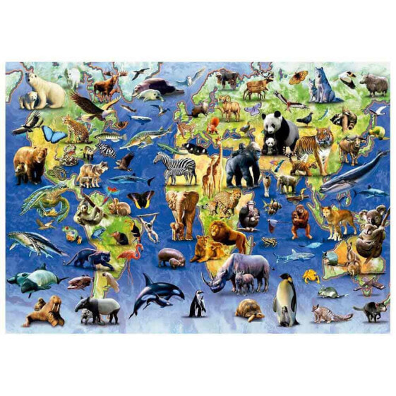 EDUCA 500 Pieces Endangered Species Puzzle
