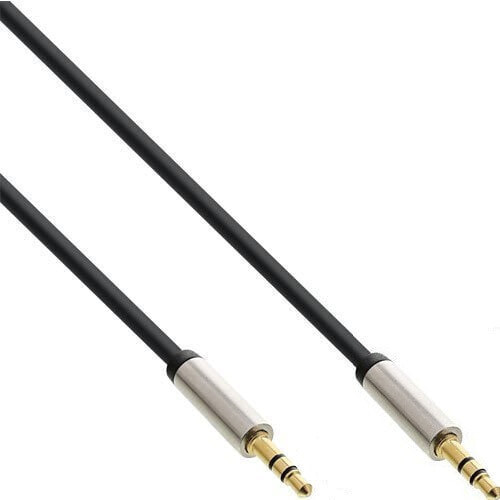InLine Slim Audio Cable 3.5mm male / male - Stereo - 3m