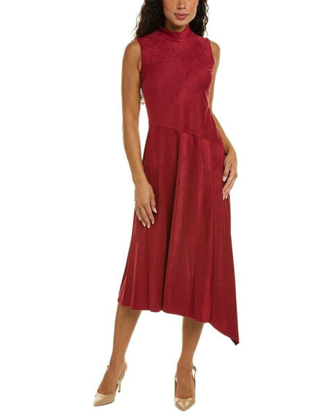 Платье Taylor Double Sided Midi Dress, кардинально-красное 2