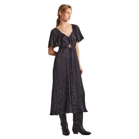 PEPE JEANS Didi Short Sleeve Long Dress