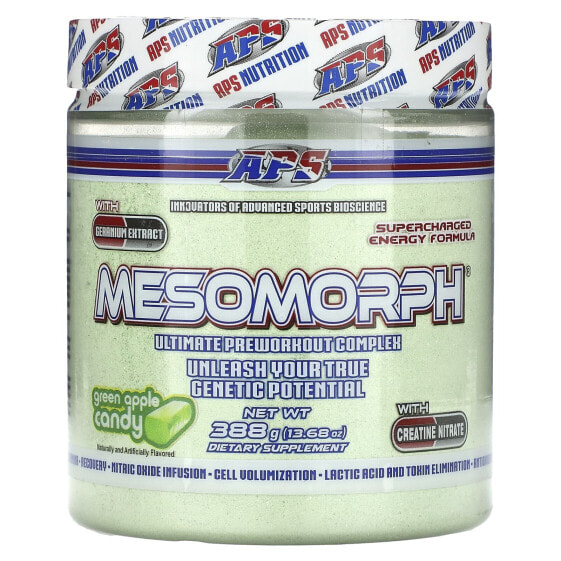 Mesomorph, Green Apple Candy, 13.68 oz (388 g)