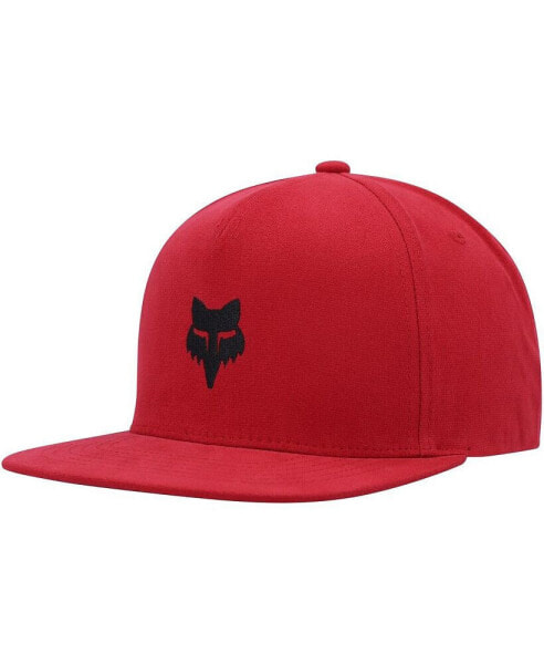 Men's Red Snapback Hat