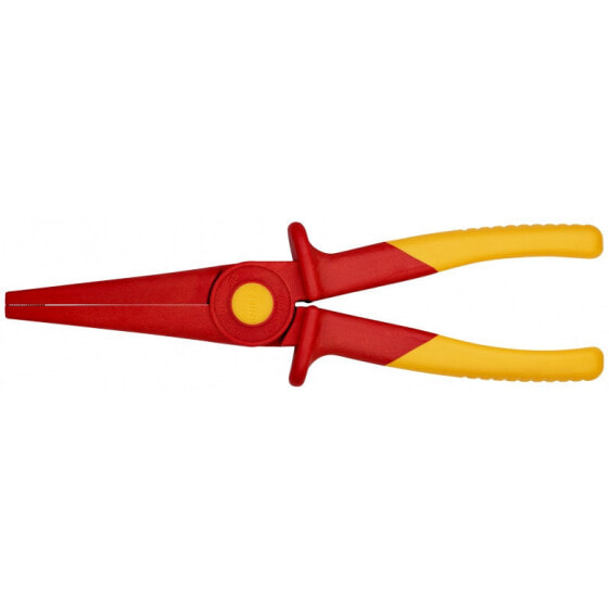 KNIPEX 98 62 02 - Needle-nose pliers - Plastic - Plastic - Red/Yellow - 22 cm - 130 g