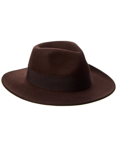 Головной убор из шерсти с помпоном Who Ced Ribbon Band Wool Felt Fedora Men's