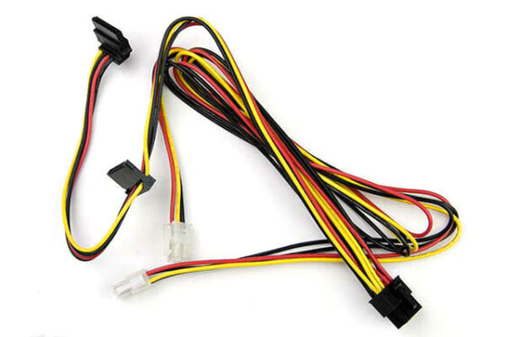 Supermicro CBL-PWEX-0485-01 - EPS (8-pin) - 2 x SATA 15-pin + Molex (4-pin) - Black - Red - Yellow