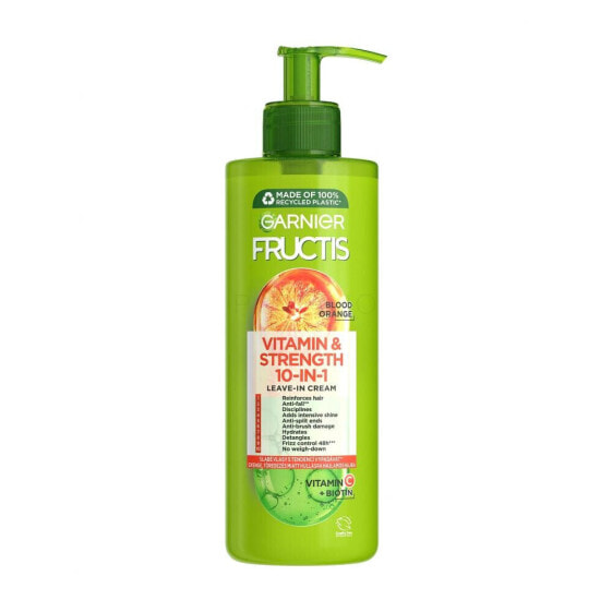 Garnier Fructis Vitamin & Strength 10-IN-1 Leave-In-Cream 400 ml pflege ohne ausspülen für Frauen