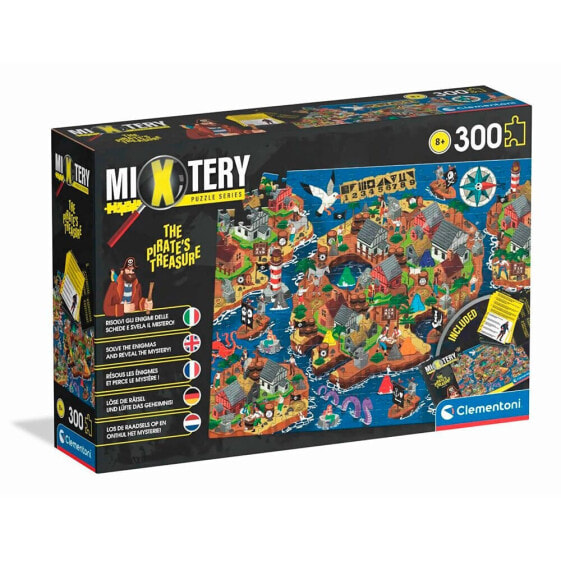 CLEMENTONI Mixtery Puzzle 300 Pieces The Treasure Of The Pirates (Spanish)
