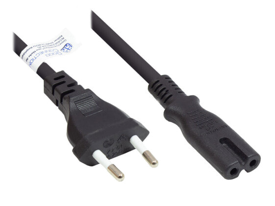 Good Connections P0370-S030 - 3 m - Power plug type C - C7 coupler - H03VVH2-F - 250 V - 2.5 A
