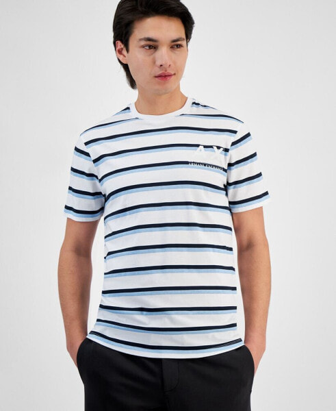 Men's Stripe AX T-Shirt, Created for Macy's