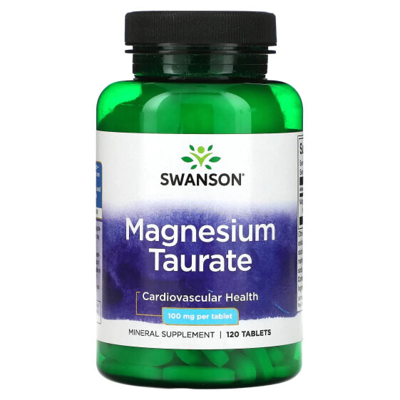 Magnesium Taurate, 100 mg, 120 tablets