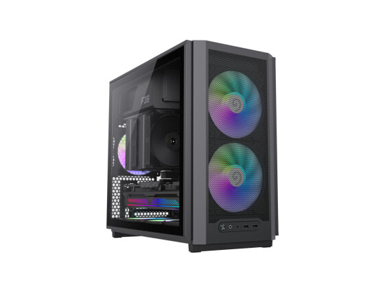 GAMEMAX F36 BK Micro-ATX Gaming Case