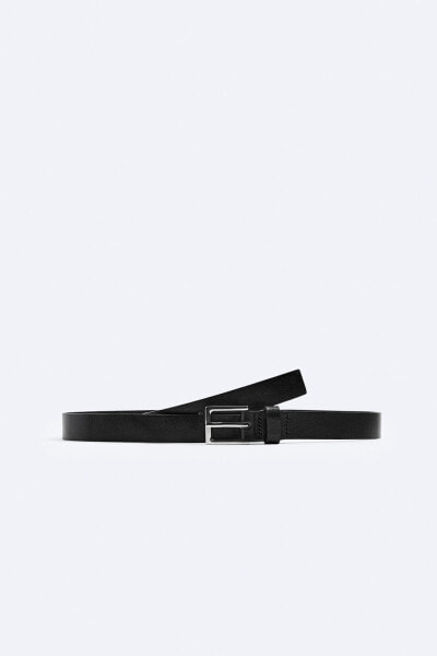 THIN LEATHER BELT