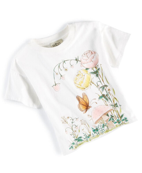 Flower Show Kids Short Sleeve Crewneck T-Shirt, Created for Macy's