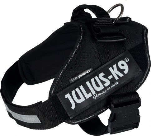 Шлейка для собак TRIXIE Julius-K9® IDC, 1/L: 63–85 см/50 мм, черная