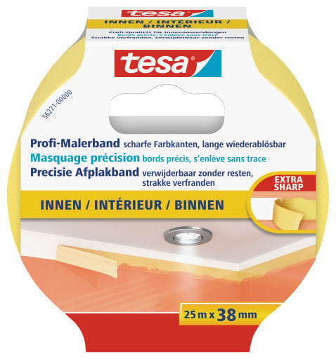 Tesa 56271 - Yellow - Marking - Paper - 25 m - 38 mm
