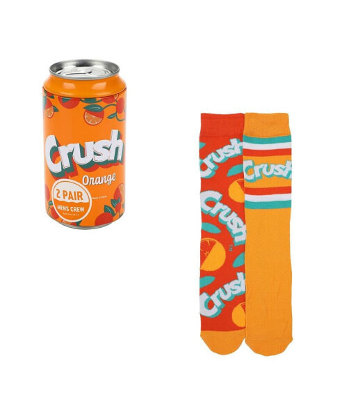 Men's Adult 2-Pack of Cool Crew Socks - Quench Your Style Thirst!