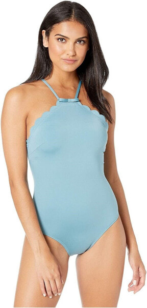 Купальник женский kate spade new york 182933 High Neck One Piece Swimsuit Size S