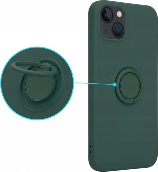 OEM Etui Silicon Ring do Iphone 11 PRO zielony