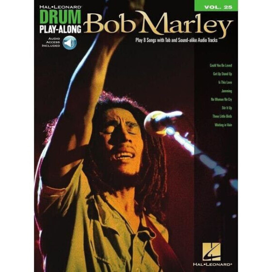 Ударные аксессуары Hal Leonard Drum Play-Along Bob Marley
