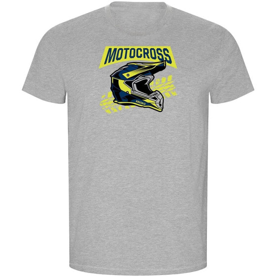 KRUSKIS Motocross Helmet ECO short sleeve T-shirt