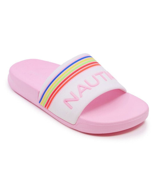 Тапочки Nautica Little Girls Gaff Slide Sandals