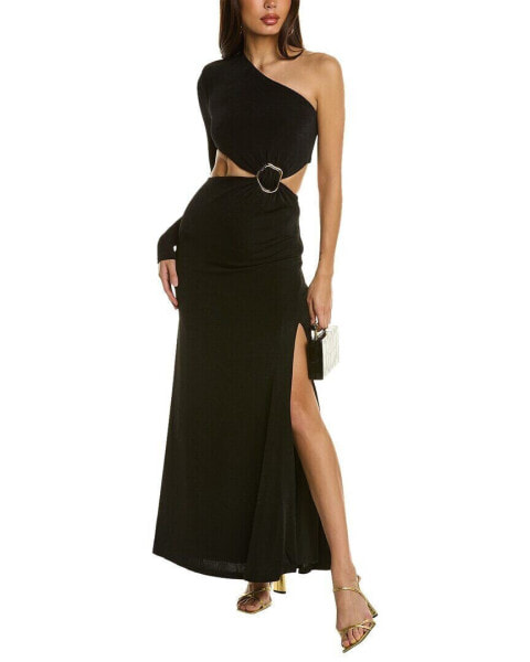 Misha Klementina Maxi Dress Women's Black L