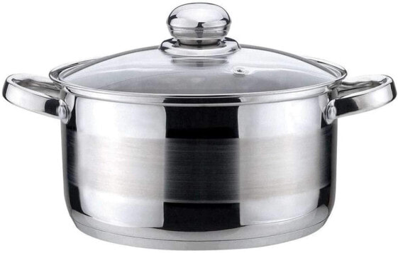 Kinghoff KH-4326 Saucepan with Lid 1.0 L 14 cm Stainless Steel