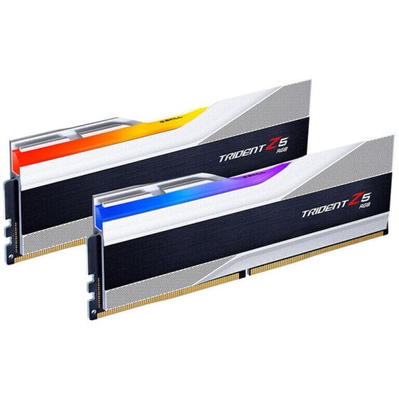 G.Skill Trident Z5 RGB DDR5-8000 RAM, CL38, XMP - 32 GB Dual-Kit, silber