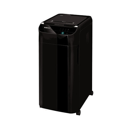 Fellowes AutoMax 350C - Cross shredding - 23 cm - 4 x 38 mm - 68 L - Buttons - Touch - 4 wheel(s)