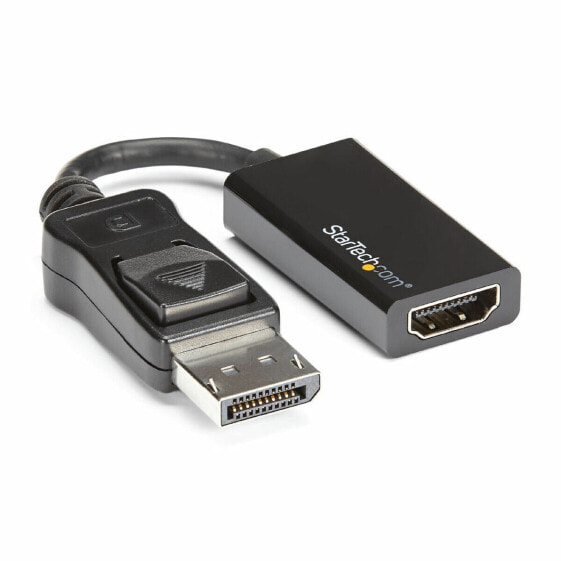 Адаптер для DisplayPort на HDMI Startech DP2HD4K60S Чёрный