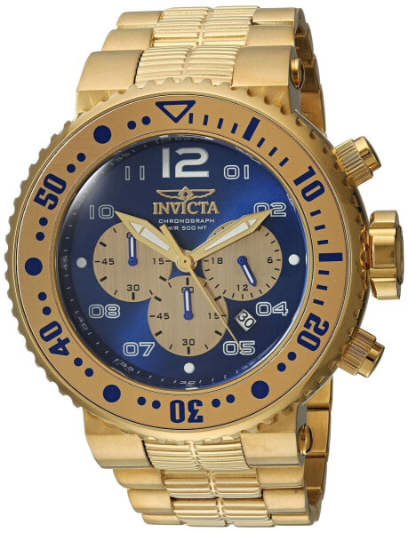 Invicta Men's 25077 Pro Diver Analog Display Quartz Gold Watch