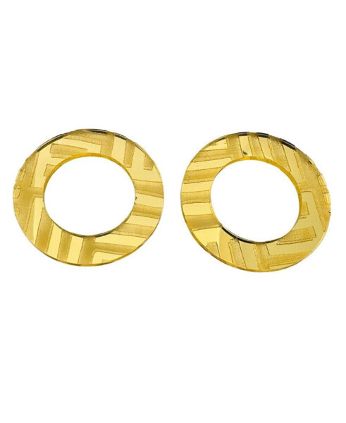 Large Circle Studs