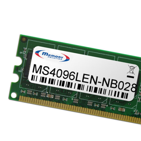 Memorysolution Memory Solution MS4096LEN-NB028 - 4 GB