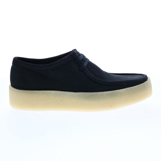 Clarks Wallabee Cup 26158144 Mens Black Oxfords & Lace Ups Casual Shoes