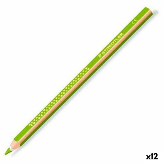 Цветные карандаши STAEDTLER Jumbo Noris Светло-зеленый 12 штук