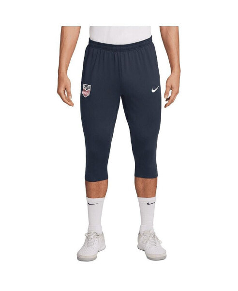 Men's Navy USMNT 2024 Strike Performance 3/4 Pants