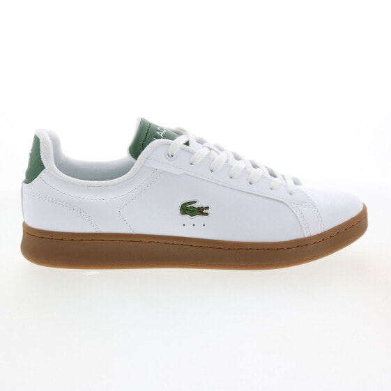 Lacoste Carnaby Pro 123 7-45SMA0024Y37 Mens White Lifestyle Sneakers Shoes